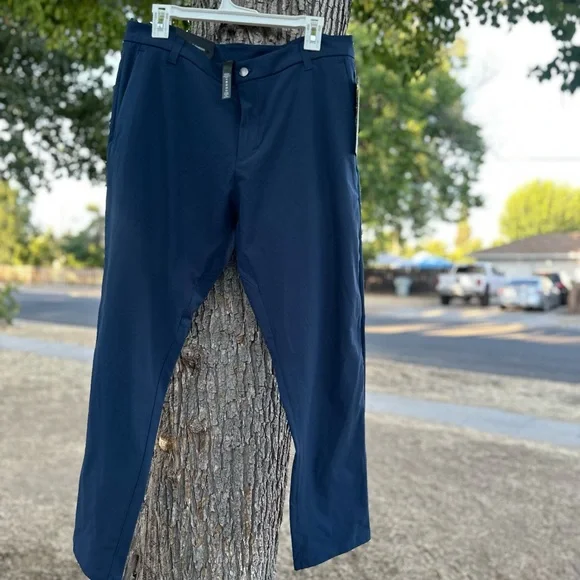Luluelemon Navy Blue Men's Chinos - Picture 2 of 11